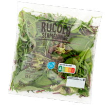 Sla speciaal, rucola sla melange of kropsla mix